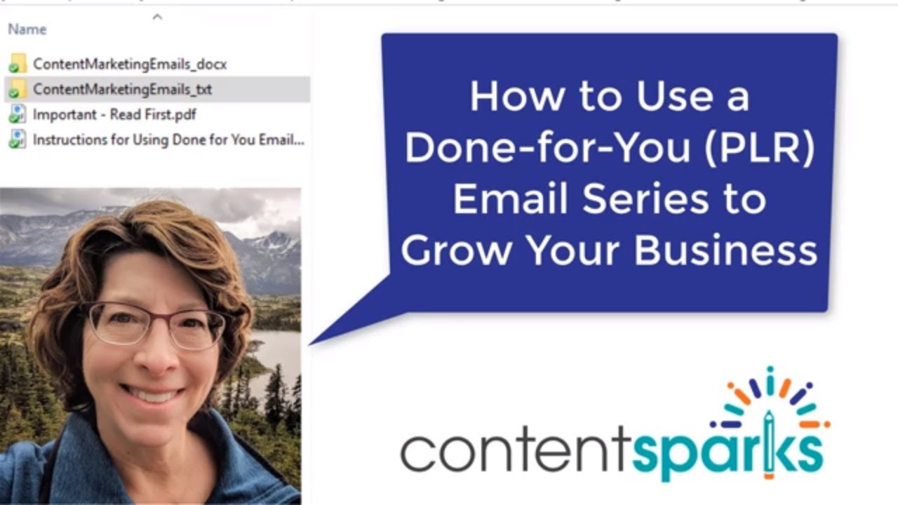 How to Use a Done-for-You (PLR) Email Series to Grow Your Business