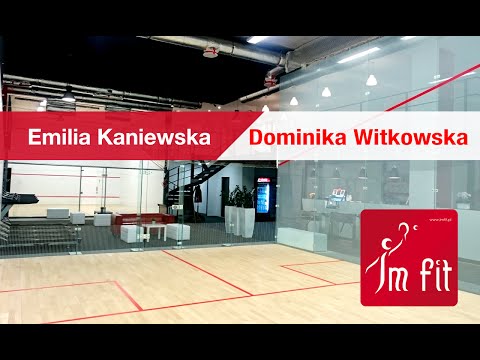 Squash I'm Fit: E.Kaniewska vs D.Witkowska - FINAŁ DAMSKI