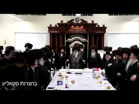 Melave Malka Motzei Shabbos nachamu 5782 With Skolye Rebbe