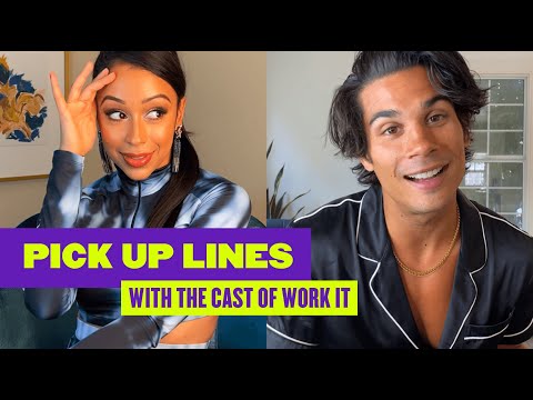 Liza Koshy & Drew Ray Tanner Try Cheesy Pickup Lines on Each Other | Work It | Netflix