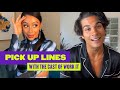 Liza Koshy & Drew Ray Tanner Try Cheesy Pickup Lines on Each Other | Work It | Netflix