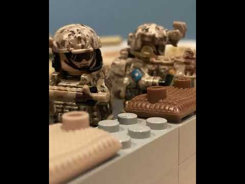 Iraq War - Lego Modern Warfare Stopmotion #lego #iraq #afghanistan #combat #stopmotion