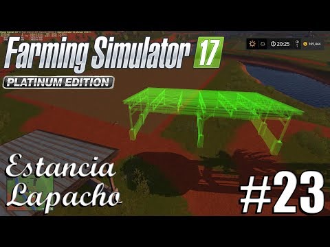FS17 - Platinum Edition: Estancia Lapacho - Timelapse #23 - New Buildings For The Pigs