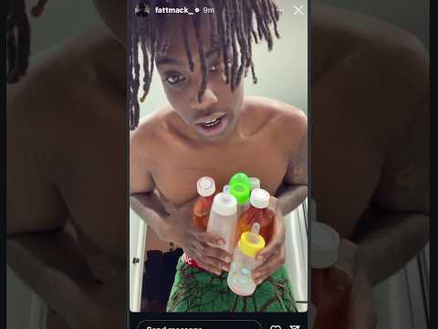 Thumbnail for Rapper FATTMACK openly admits to his drug addiction 💔 #fyp #fypシ #rap #music #fattmack #nbayoungboy by fattma