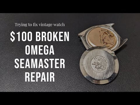 Vintage Omega Seamaster Repair -  Caliber 1010 Restoration