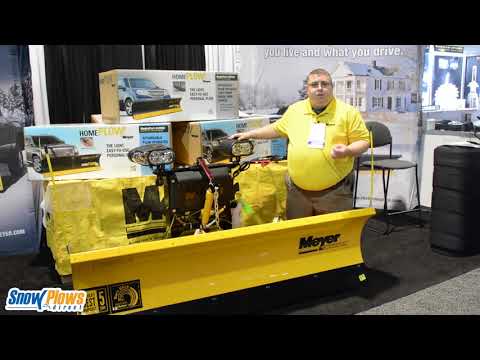 WingMan Snow Plow from Meyer at SEMA 2017