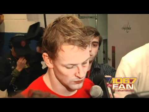 Washington Capitals Locker Room Interviews (12/06/10) vs. Toronto Maple Leafs