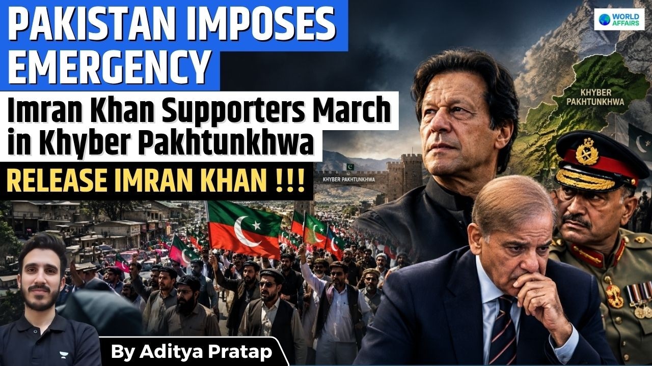 Pakistan Declares EMERGENCY in Khyber Pakhtunkhwa | Imran Khan's PTI in Crisis
