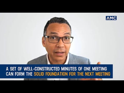 Taking Effective Minutes | Board Meeting Management