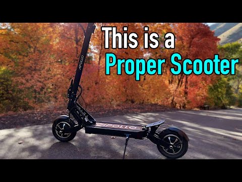 They don't call it a GHOST for nothing   Apollo Ghost 22' Electric Scooter