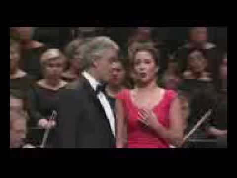 Andrea Bocelli, Nadine Sierra - Duet: Lucia di Lammermoor - Richard Tucker Opera Gala 2016