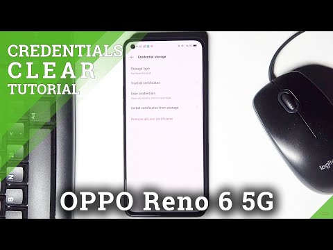 How to Remove All Use Certificates on OPPO Reno 6 5G - Delete User Certificates Including Https