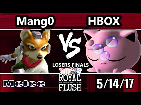 Royal Flush SSBM - C9 Mango (Fox) Vs. Liquid Hungrybox (Jigglypuff) Smash Melee LF