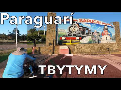 Cruzando el Interior del PARAGUAY - Paraguarí en bicicleta Ruta HISTÓRICA.