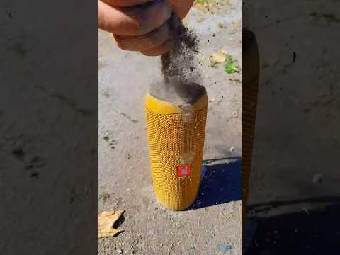 JBL FLIP 5 extreme SAND BASS TEST !!! 😱 #jbl #speaker #satisfying #bass #party