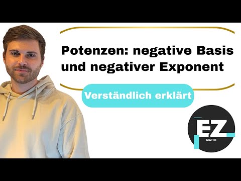 Negative base and negative exponent, powers | Explained clearly