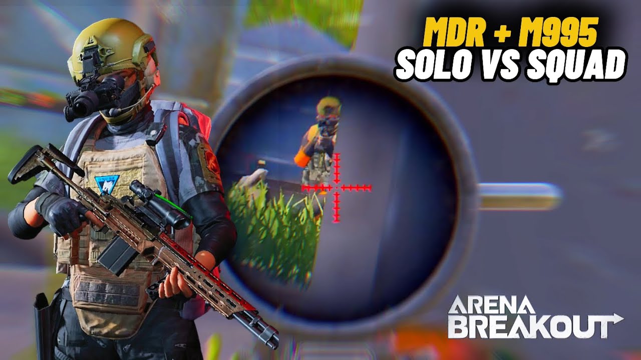 DESTRUINDO JOGADORES DE MDR + M995 (TROMBEI TERMAL) ARENA BREAKOUT GLOBAL