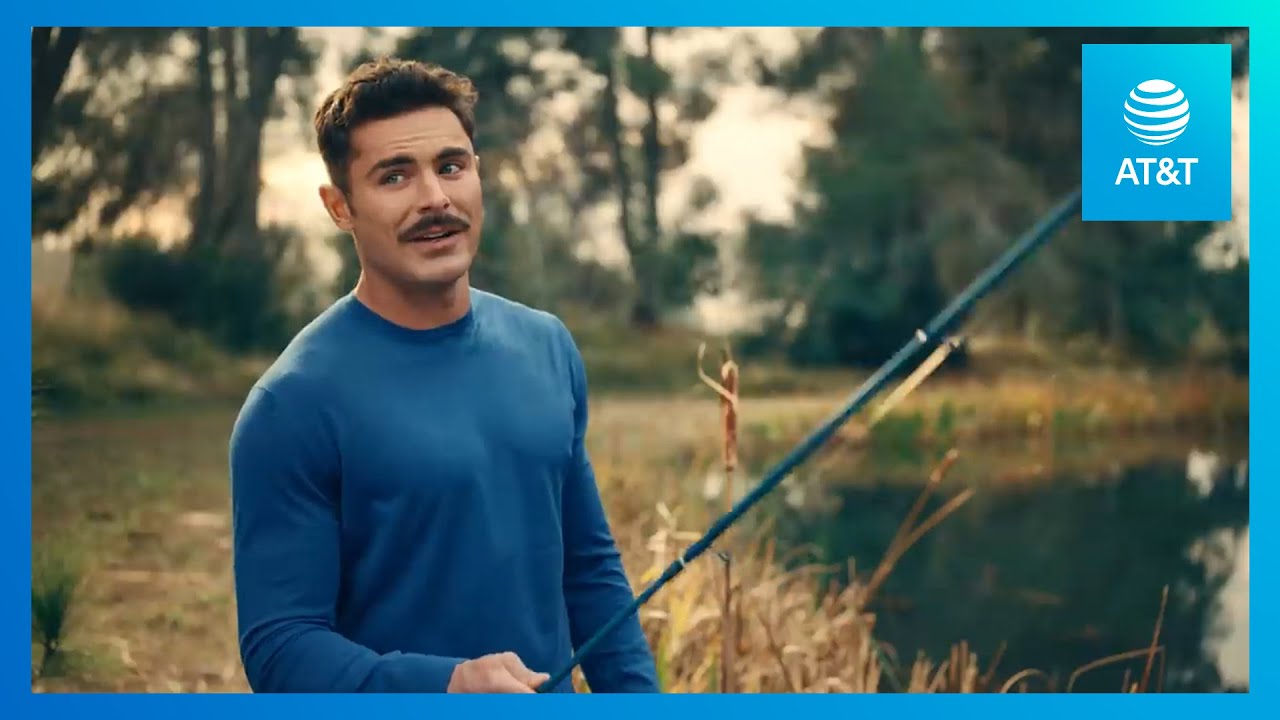Zac Efron Gig-ifies Fishing | AT&T - YouTube