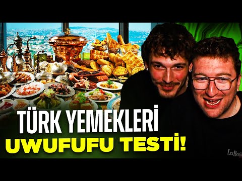 EFE UYGAÇ EN ABARTILMIŞ TÜRK YEMEKLERİ UWUFUFU TESTİ ÇÖZÜYOR w/ @oweryigit