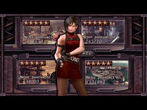 The Mercenaries | Ada Wong | 5 STARS | ALL STAGES | Resident Evil 4 UHD