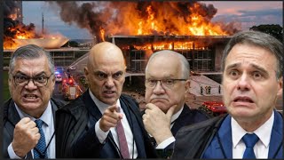 STF EM "CHAMAS"! MORAES HUMILHA MENDONÇA E FLÁVIO DINO DÁ AULA NO JULGAMENTO! 