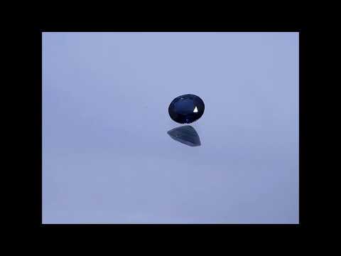 SOLD - 1.66 ct Oval  Blue Sapphire