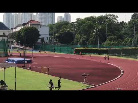 National School Games 59th Track & Field Championships 2018 400m C Girls SF3 - Olivia  📹 Eva