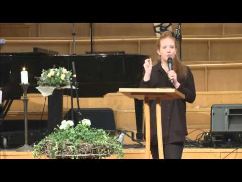 160403 Predikan - Andligt liv, Fylld av Anden, Cornelia Forsberg