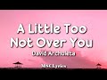 A Little Too Not Over You David Archuleta Lyrics