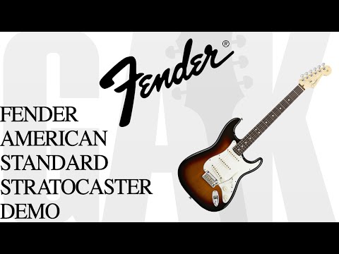 Fender 2015 American Standard Stratocaster Fender Standard Stratocaster Demo  Review