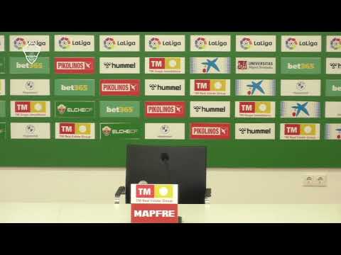Elche CF Oficial - Directo - Rueda de prensa de Fran Escribá
