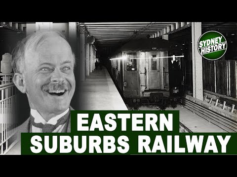 John Bradfield's Eastern Suburbs Loop Line from 1925, Sydney History