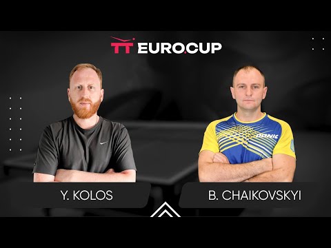 09:55 Yurii Kolos - Bohdan Chaikovskyi 23.10.2024 TT Euro.Cup Ukraine Professional. TABLE 4