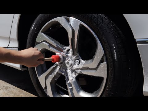 Honda Accord Wheel Cleaning + Nature Sounds ASMR