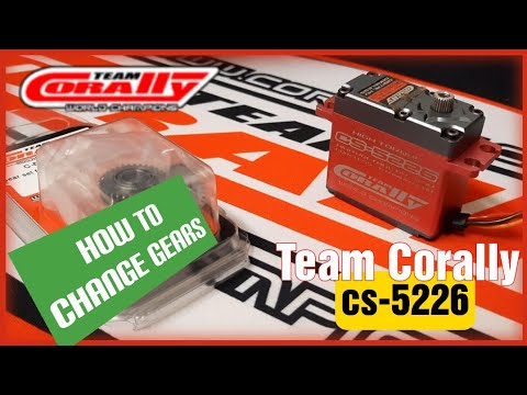 Team Corally CS-5226, how to change gears.