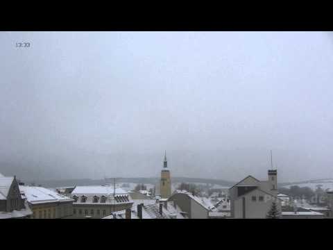 Zeitraffer 2014.01.22 Pulsnitz-Innenstadt