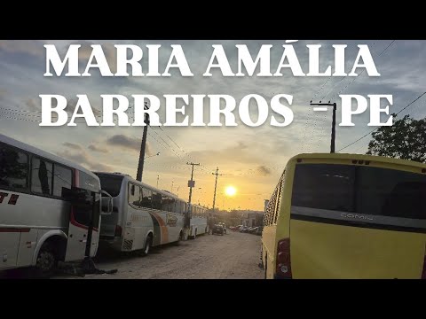 Barreiros Pernambuco -  Pô do sol registrado no bairro da Maria Amália 