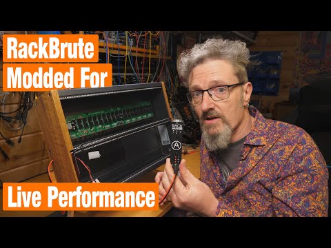 Building a modular live performance rig with two Arturia RackBrutes