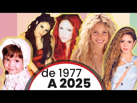 La Evolución de SHAKIRA en 15 minutos - Timelapse Versión Corta