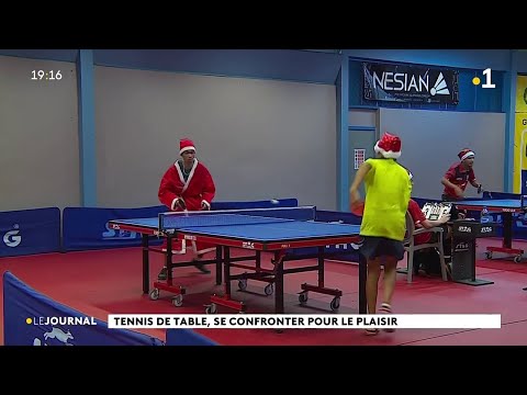 Tennis de table, se confronter pour le plaisir.