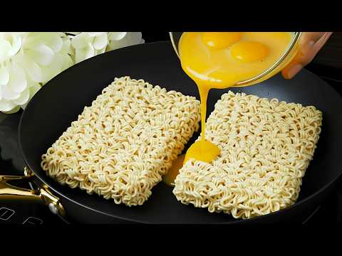 Just Crack Eggs Into Noodles — A Simple Trick That Makes Them Taste Amazing