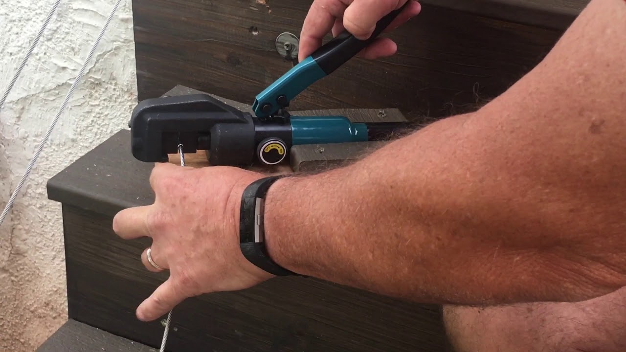 Muzata Hydraulic Steel Cable Crimper Tool Hints tips and tricks