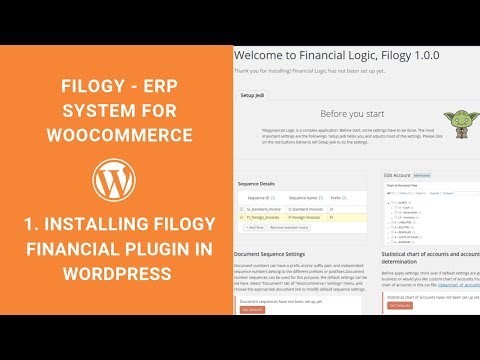 1. How to install and activate Filogy ERP plugin in WordPress