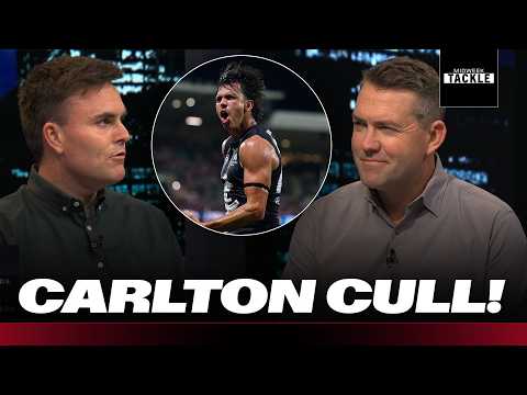 Carlton announce delistings 😬 + Potential future Melbourne NFL match dilemma! | Fox Footy
