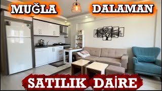 Satılık Daire, Muğla Dalaman’da Full Eşyalı Satılık Ev, Denizlere Yakı
