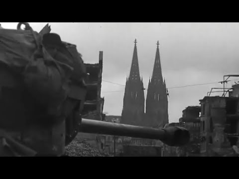 Das Panzerduell am Kölner-Dom Früher und Heute