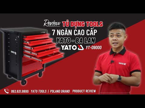 Шкаф-тележка для инструментов YATO с 7 ящиками, 932x665x453 мм Шкаф-тележка для инструментов YATO с 7 ящиками, 932x665x453 мм