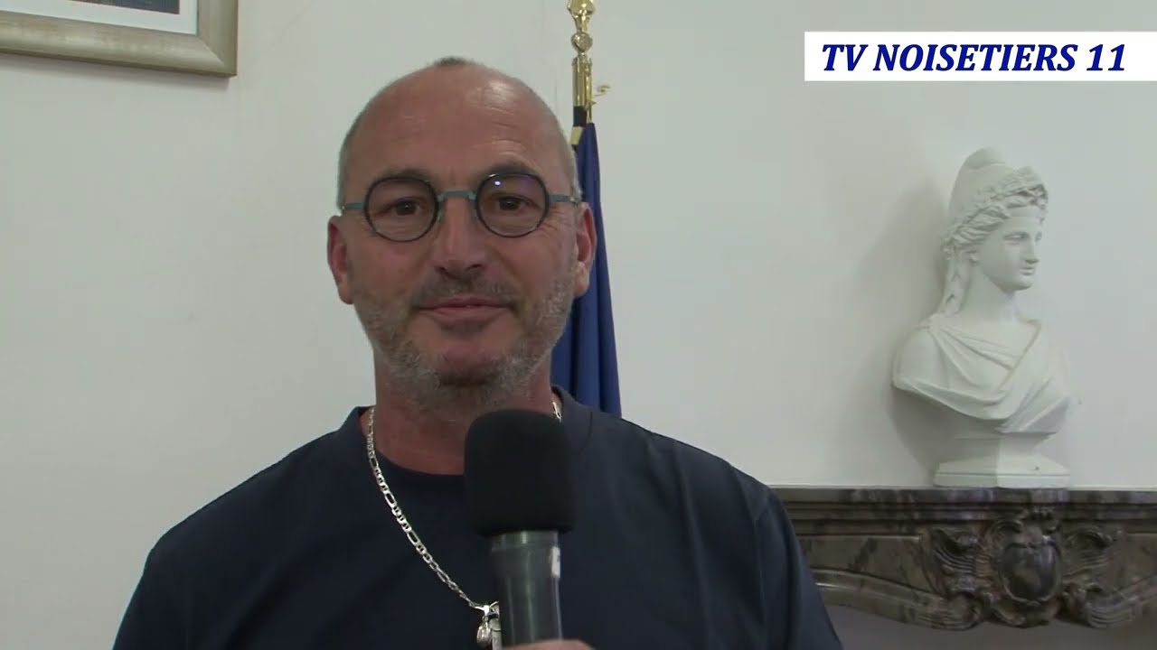 Présentation mairie de Limoux du label Les Plus Belles Fêtes de France juillet 2025