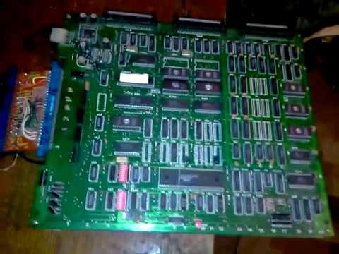 SEGA FANTASY ZONE BOOTLEG RUNNING ON SHINOBI BOOTLEG HARDWARE ATTRACT LOOP / FINISHED!