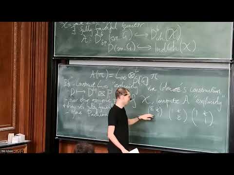 Toby Gee - Categorical local Langlands, 3